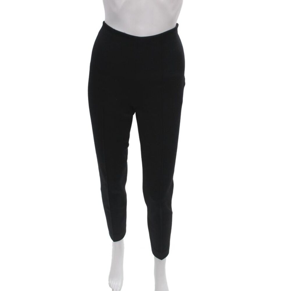 Oscar de la Renta Women Ankle Dress Pants Black Polyester Zip Size 8